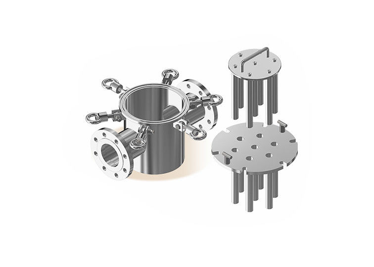 Long pipeline Liquid Permanent Magnetic Iron Remover High Flow Rate Para Alimentos Químicos Farmacêuticos