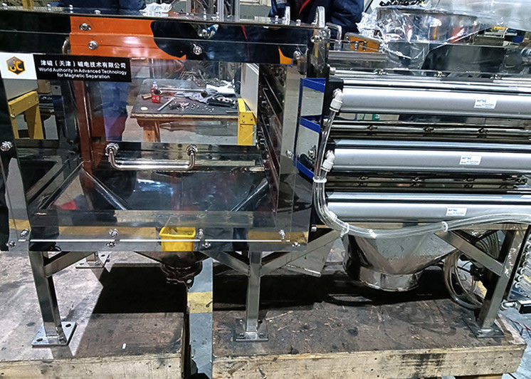 Máquina de separação magnética de tubulação de líquidos totalmente automática para a indústria de baterias de lítio