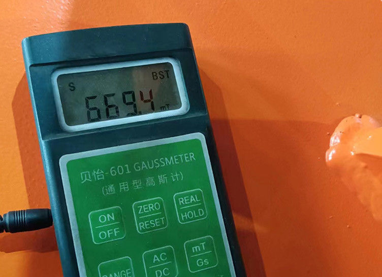 Máquina de separação de ferro molhado totalmente automática de remoção de ferro elétrico magnético para minas não metálicas
