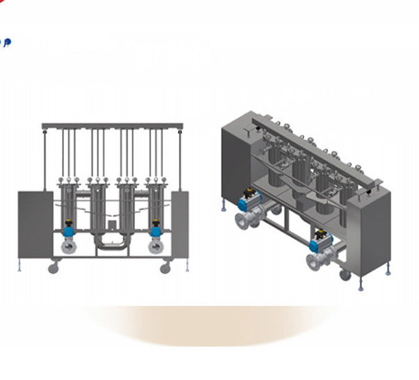 Máquina de separação permanente de ferro semiautomática