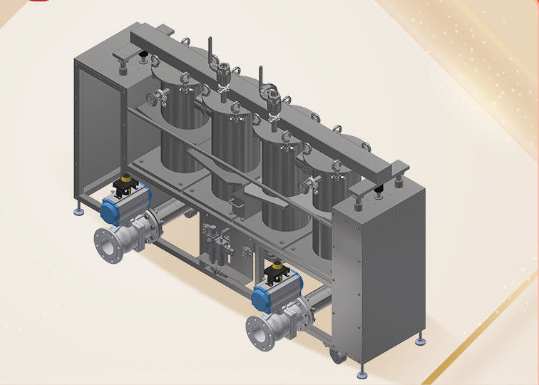 Máquina de separação permanente de ferro semiautomática