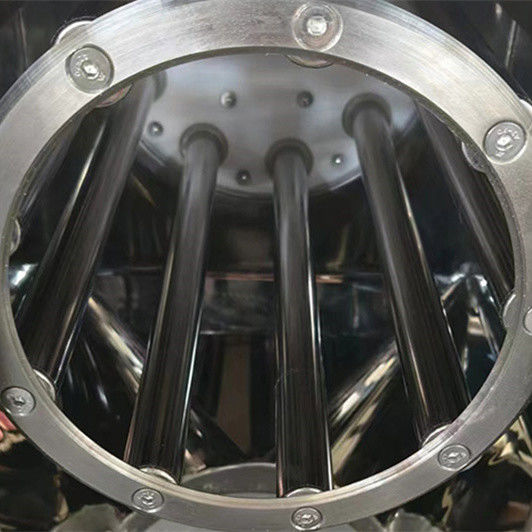 Aço inoxidável Remover de ferro rotativo separador magnético de alta intensidade Design resistente ao desgaste para seco / molhado