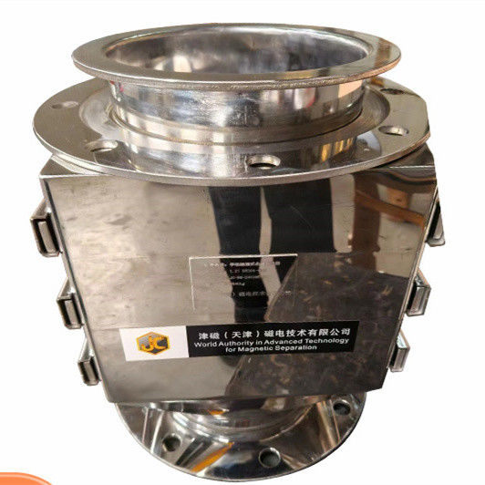 Máquina de separação magnética de grelha vertical / horizontal à prova de explosão e alta temperatura de aço inoxidável 304